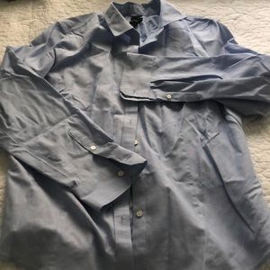Talbots Classic Blue Button Down